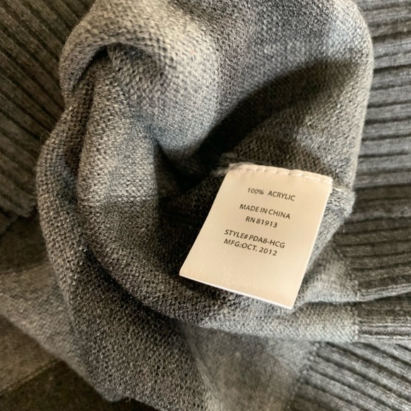 Hooded sweater  black & gray - Picture 5 of 5